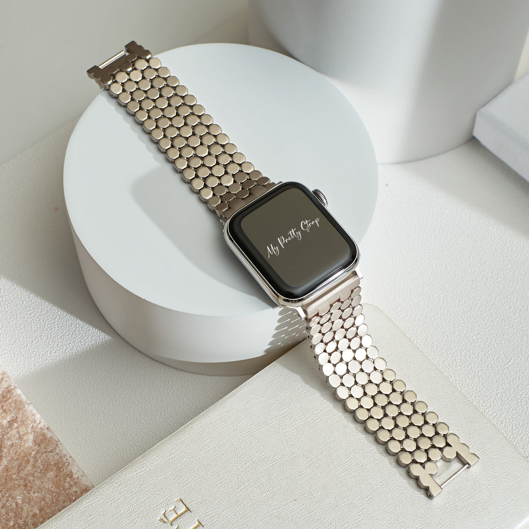 Honeycomb Stainless Steel Strap – Pretty Straps™ - Main Image