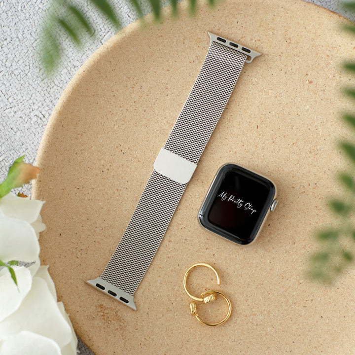 Stainless steel Apple Watch Strap Pretty Straps