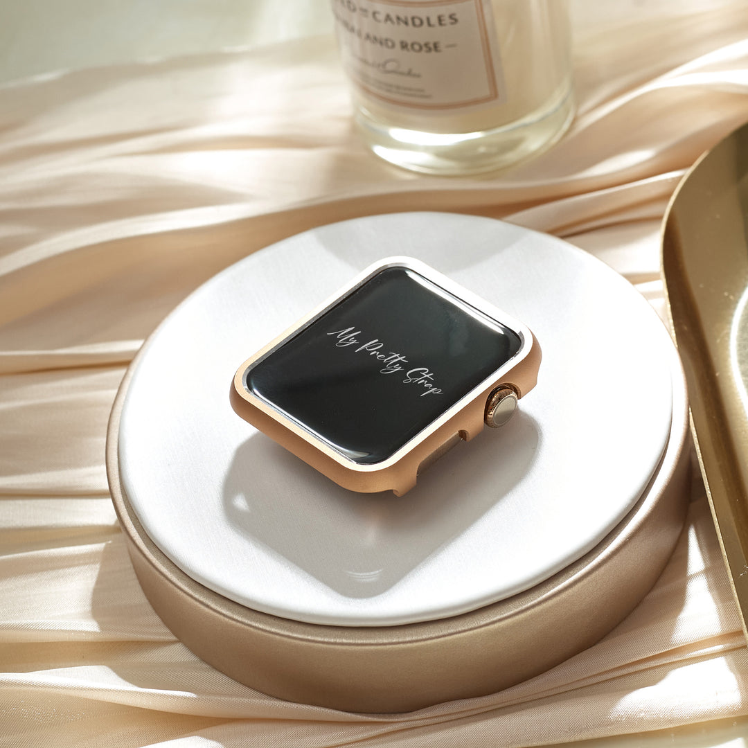ノートPCケース Appple watch series 1 GOLD Serafino 高級 Apple Watch ケース & バンド メンズ ローズ