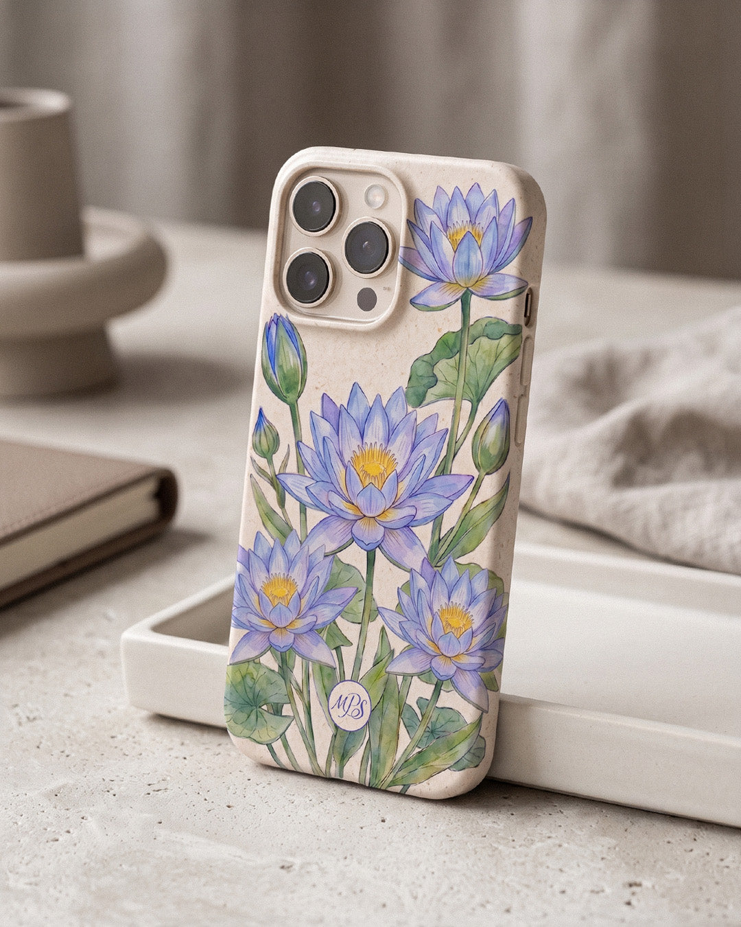 Blue Lotus Phone Case