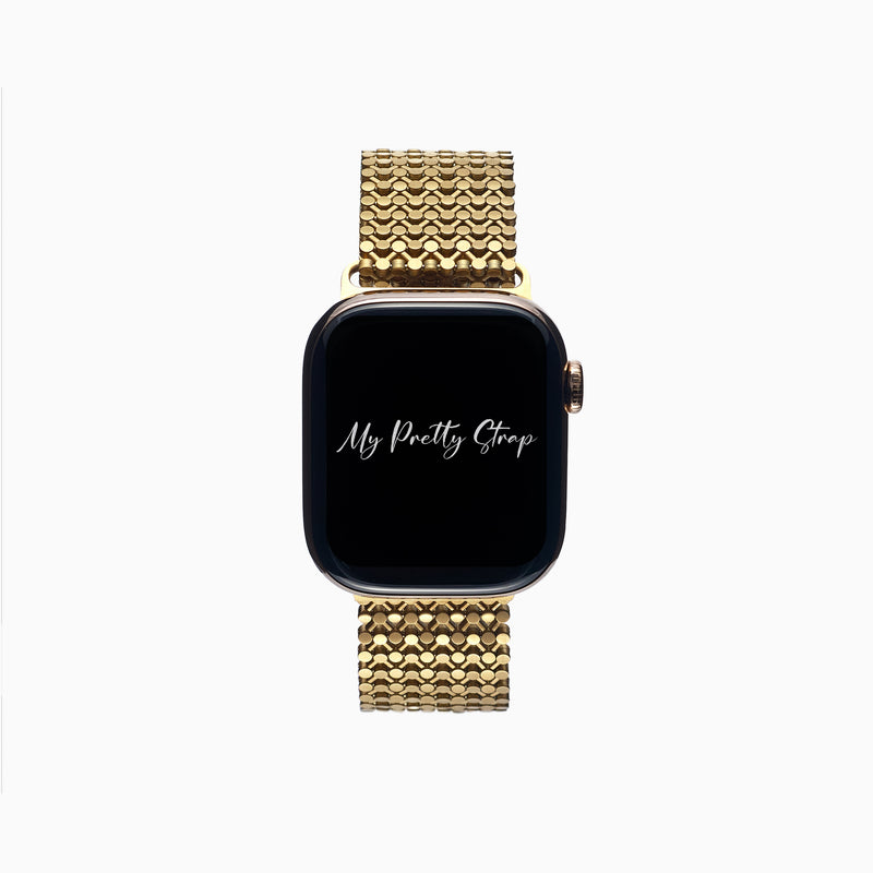 Jasmine Apple Watch Strap – Gold
