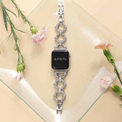 Céline Pavé Stainless Steel Strap