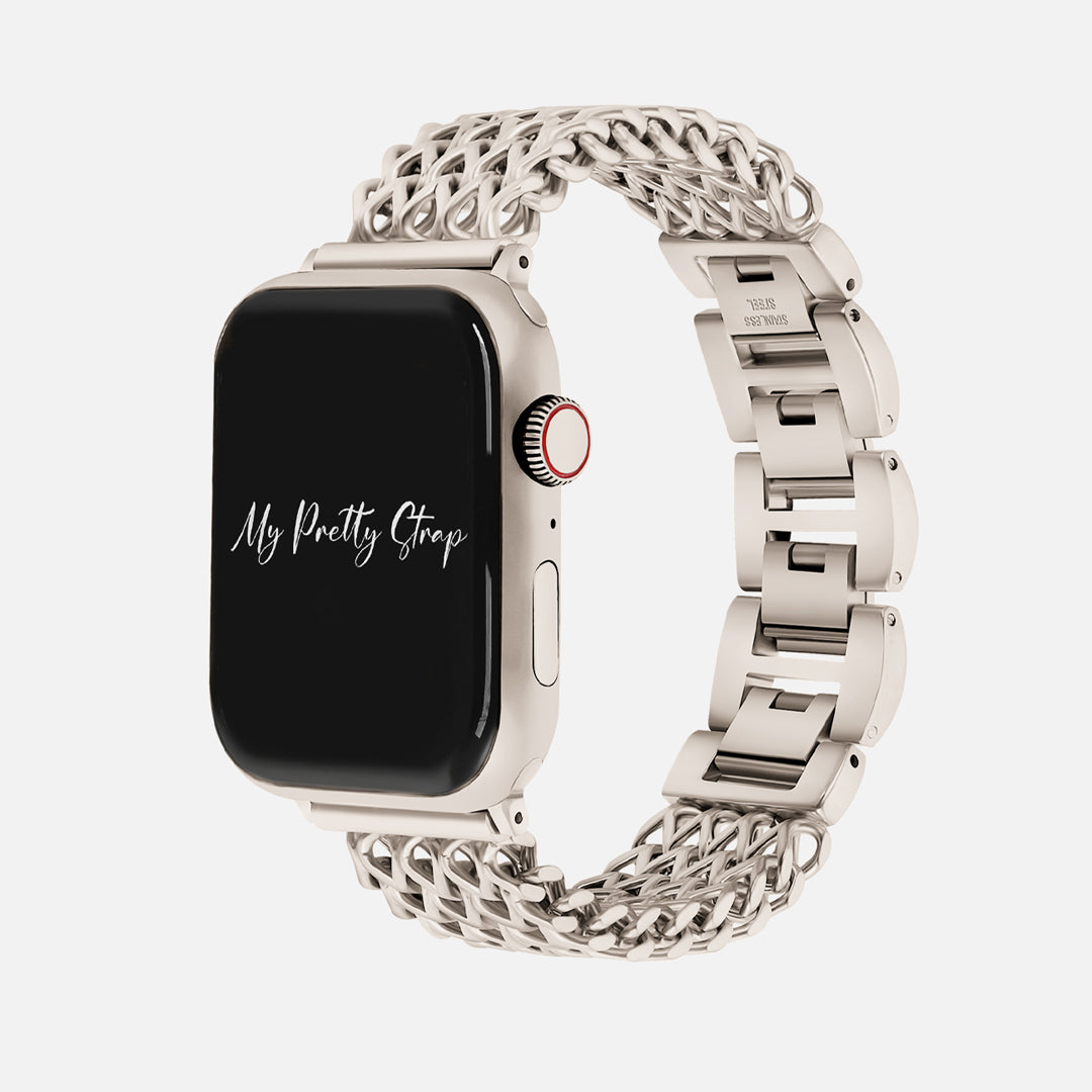 My Pretty Strap - Apple Watch Mermaid Stainless Steel Strap Rose Gold My Pretty Strap- Compatible Apple Watch Band - Stainless  main image 2
