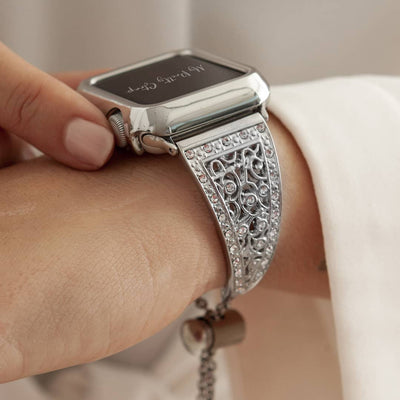 Blossom Stainless Steel Apple Watch Strap