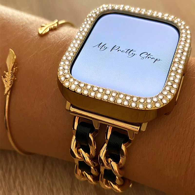Dress Bracelet Apple Watch Bands – Retro Gold